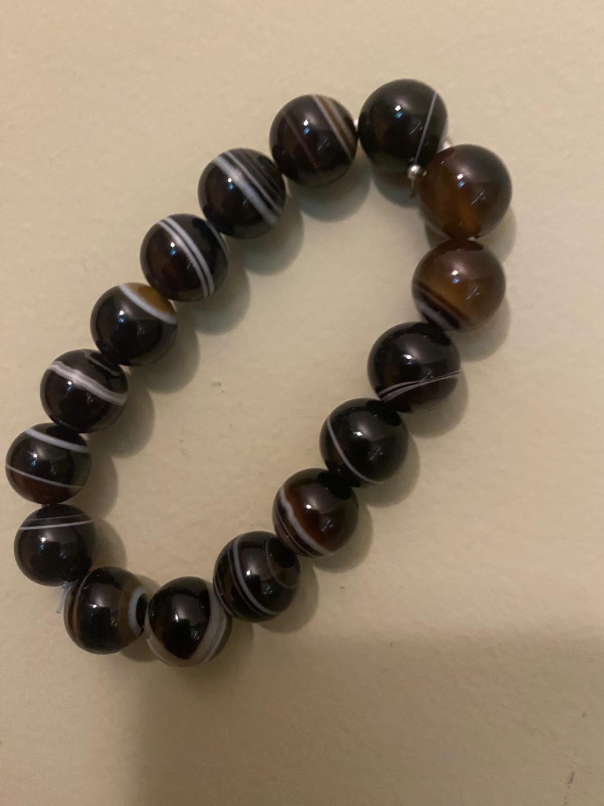Sulemani Hakik Bracelet (10 mm Beads)
