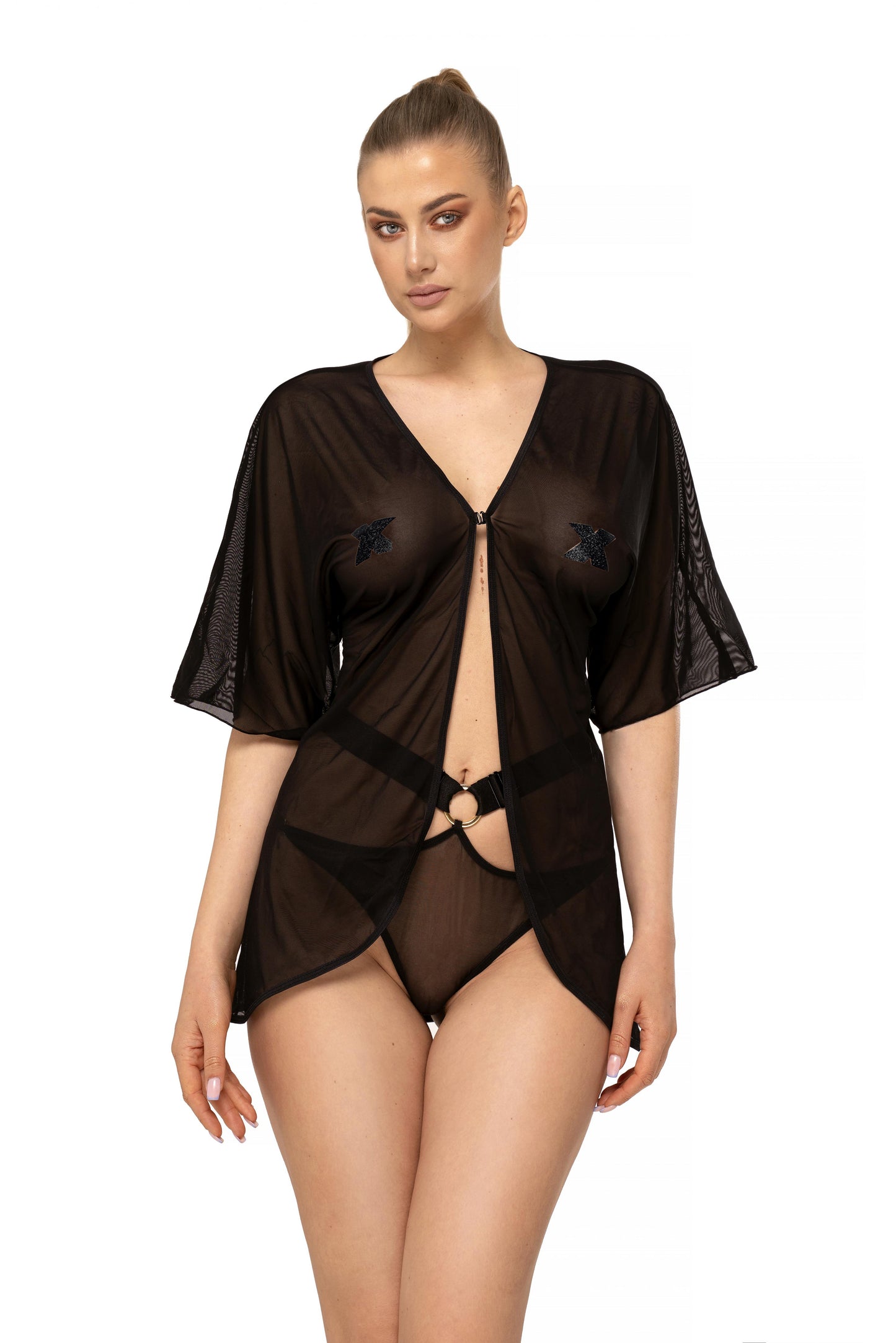 schwarze Robe AA052445 - 2XL/3XL-2