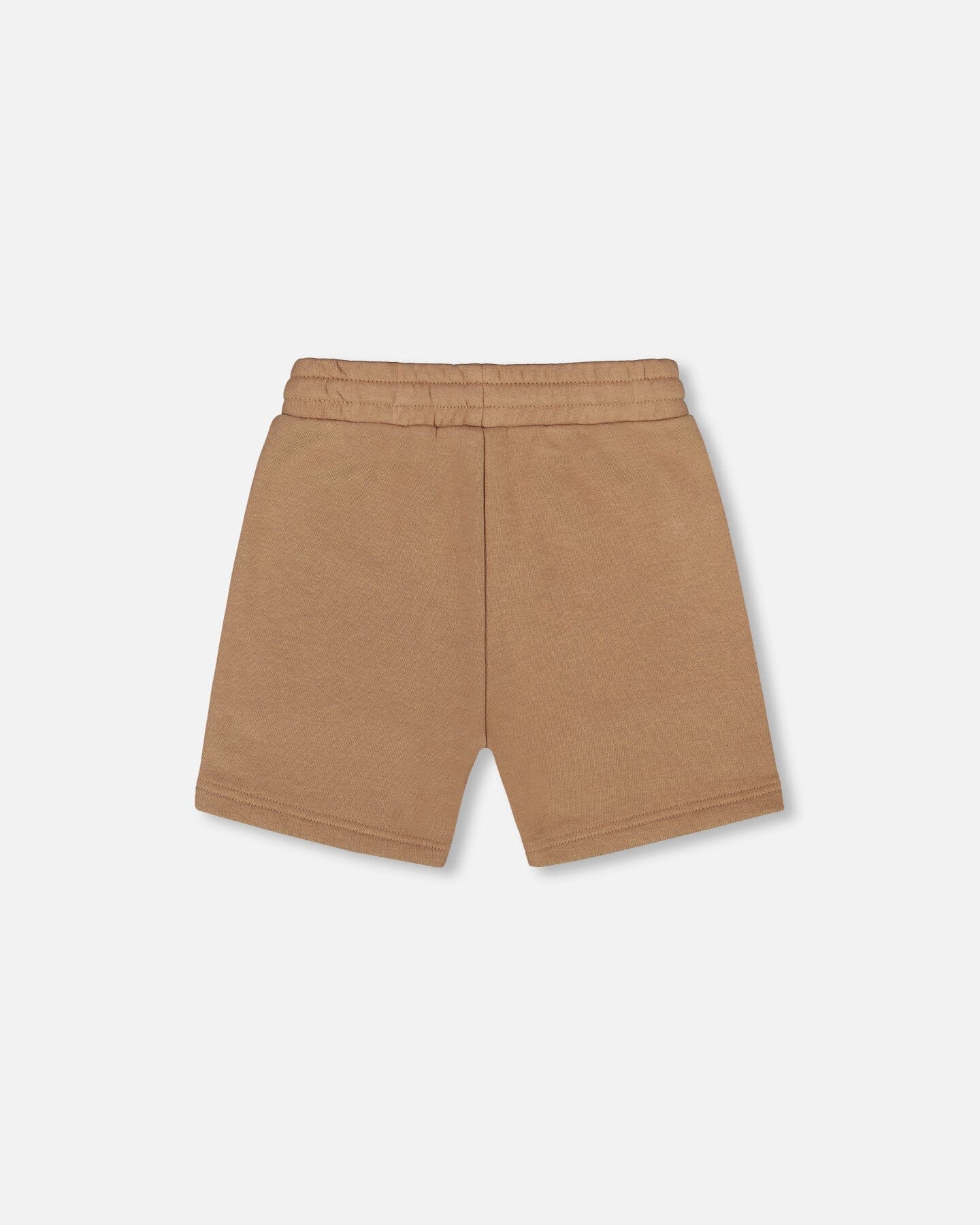 French Terry Zip Pocket Shorts Beige
