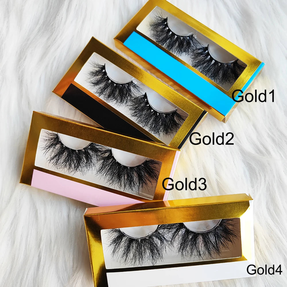 Real Mink Wholesale Fluffy Eyelashes 3d 4d Lashes Vendor Wholesale 20mm 25mm Mink Private Label Lashes 25 mm 3d Mink Eyelash-6