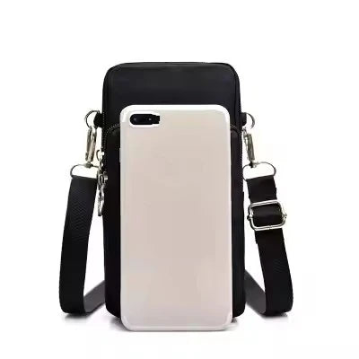 Custom Single Slant Women's Nylon Shoulder Phone Bag Handbags for Ladies Side Bags for Girls Mobile Phone Bag-5
